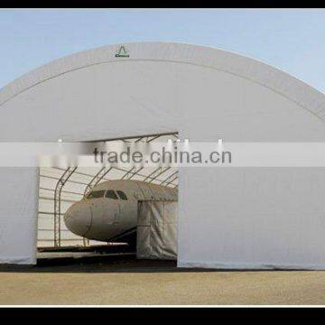 Fabric Building Structure , Heavy Duty Storage Shelter, Aircraft Hangar, Metal Prefabricated Building photo-2
