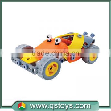 cheap kids DIY small toy car assembly from China