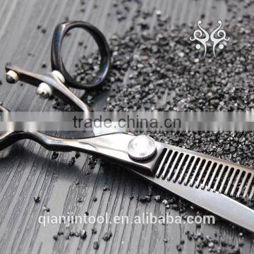 Professional 360 Degree Swivel Rotating Handle Hair Cutting Scissors photo-2