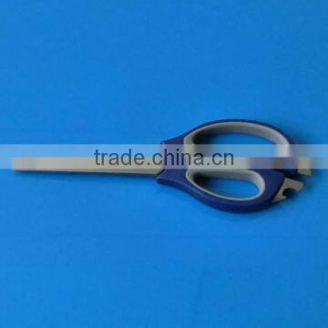 Stainless Steel Kithchen Scissors,blue handle