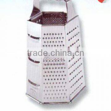 6 Sides 9 Inch Grater Waved Stainless Steel Multi Purpose Kitchen Utensil