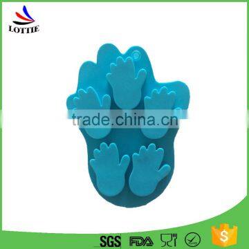 New Design Lovely Mini Palm Type Silicone Ice Molds Silicone Chocolate Mold photo-2