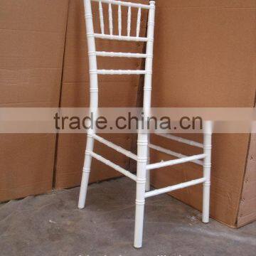 High quality white wood silla tiffany chair white chiavari chair