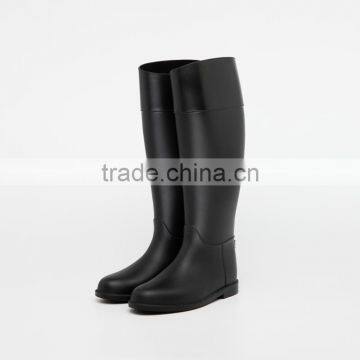 PVC Upper EVA Insole Footbed Waterproof Classic Horse Riding Luxury Europe Style Outdoor Use Tall Boot Women Wellies photo-3