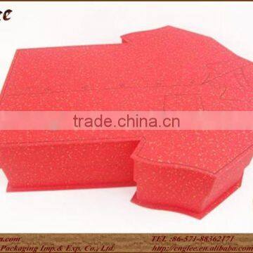 Special Design Cardboard Two Bottle Wine Gift Box for Wedding photo-3