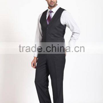 Stripe Notch Lapel 3pcs Business Suits for Man/ Suit Men photo-4