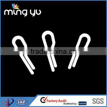 High Quality White Plastic Clip for Shirt Package, PP material