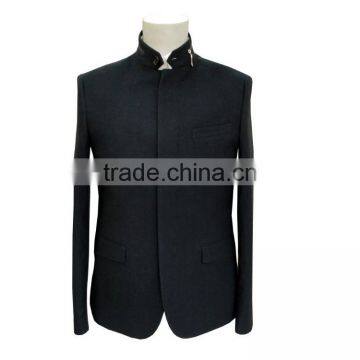 2015 new design slub for men's jacket