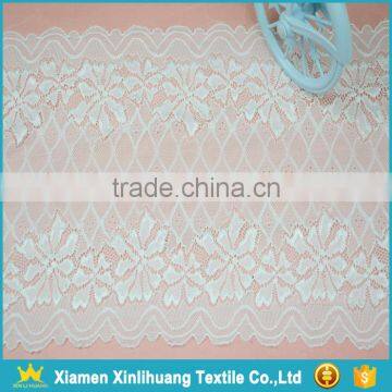 New Design Dress Material White Stretch Border Lace Trim for Wholesale photo-6