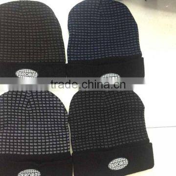 Knitted High Quality Sports Beanie Hat Polar Fleece Cheap Beanie Hats photo-3
