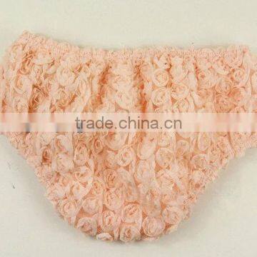 2015 highly recommend! fleshcolor curly bow cotton ruffled shorts for baby cotton diaper cover