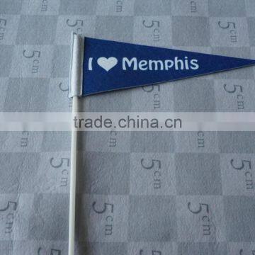 wholesale polyester stick flag