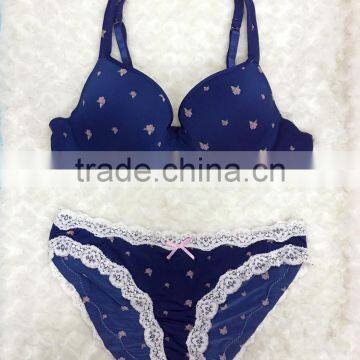 2017 Women Fashion Underwear Fancy Print Bra OEM Service photo-4