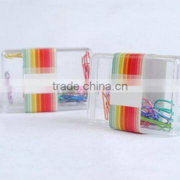 Multi Color Planner Paper Clip Stainless Steel Plating Figure Shape Paper Clip photo-3