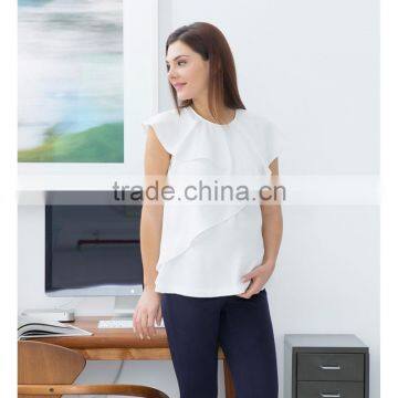 Breast Feeding Nursing Maternity Blouse Shirt photo-3