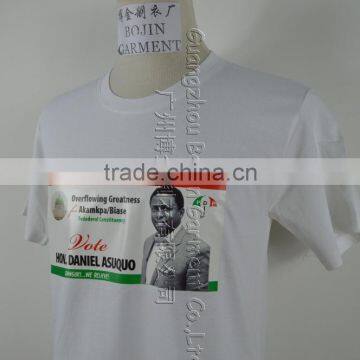 Custom Election Promotional Items Cotton T-shirts photo-3