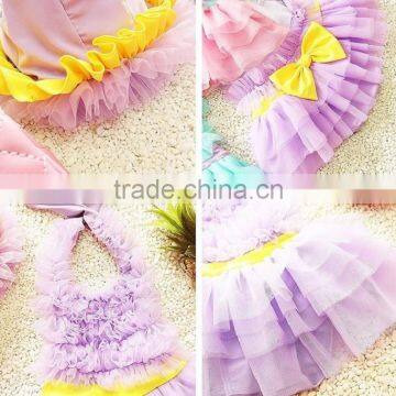 2016 Cute Ballet Skirt One-piece Kid's Swimsuit/children Swimsuit photo-3