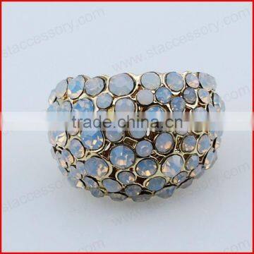 Fashion alloy Cluster ring