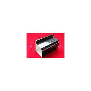 Black Coated Aluminum Frame Extruded Aluminum Profile For Windows And doors