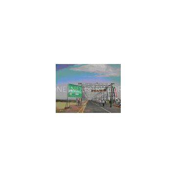 Customized Steel Truss Bridge / Steel Beam Bridge With rigid frame