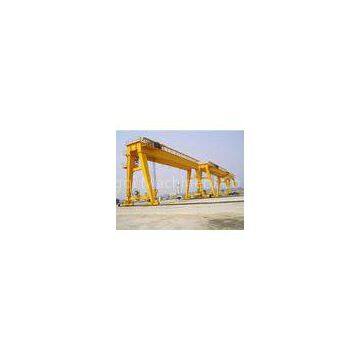 Professional Single Hook 50 - 200 Ton Double Girder Cranes With Cabin