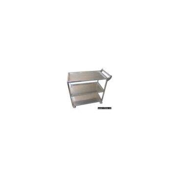 stainless kitchen trolley