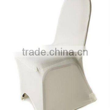 Ivory lycra chair cover banquet spandex chair cover wedding chair cover