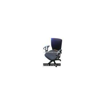 Low back netted chair with pvc adjustable arm  Series
