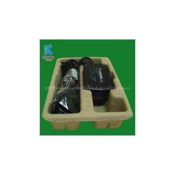 Recycled Paper Pulp Molded, Electronic Protection Packaging, Eco-friendly photo-2