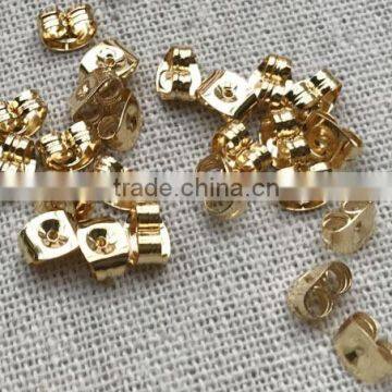 Gold Stainless Steel Earrings Findings Earrings Safety Back Stoppers Stainless Steel Earnuts Jewelry Findings