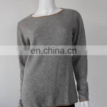 Round neck(crew neck) women's cashmere sweater,knitwear cashmere pullovers