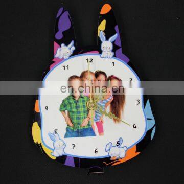 China customize cheap MDF round Wall Clock dial