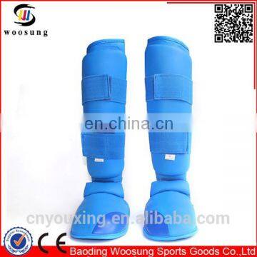 Protective gear custom cheap shin guard karate pelindung kaki