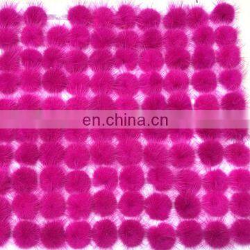 Plastic ball garment accessory decorative artificial flower