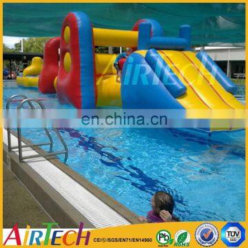 High quality inflatable commercial water floating park for swimming pool