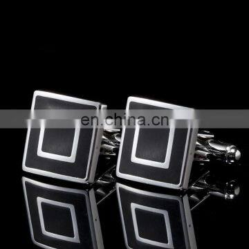 2016 New High quality custom logo Brass Metal Cufflinks