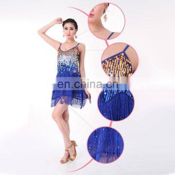 BestDance Ladies Latin Dance Dress Ballroom Tango Dance Dress Party Evenning Dress OEM