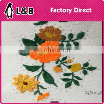 High quality wholesale new design flower hot fix motif