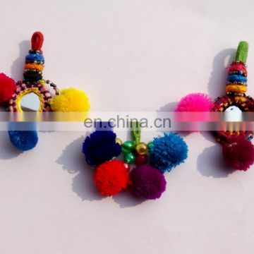 Wholesale lot of 25 Pcs Banjara handmade key chain/Indian Vintage tassels/Zip puller