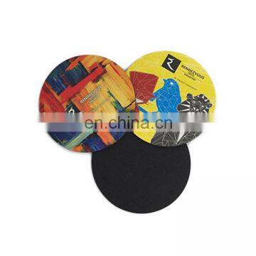 Wholesale Round Heat Resistant Silicone Beer Coaster With Printing Logo photo-2