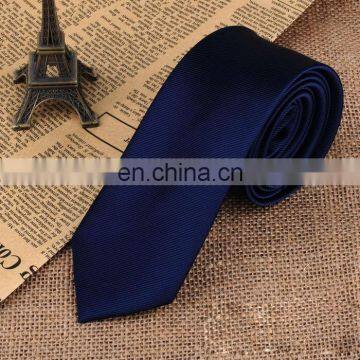 Skinny Striped Fashion Woven Silk Necktie