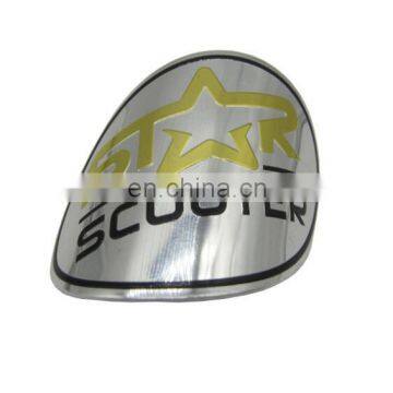 Adhesive Bottle Sticker Custom Metal Wine Brand Label Tag photo-5