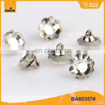 18L Fashion Designer Flower Shape UV Plastic Button BA60357