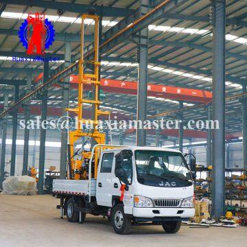 XYC-200 Truck Mounted Full Hydraulic Mobile 200m Water Well Bore Hole Drilling Machine Factory Price photo-3