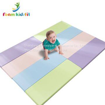 Eco-friendly educational  soft play  baby   folding crawling   play mat