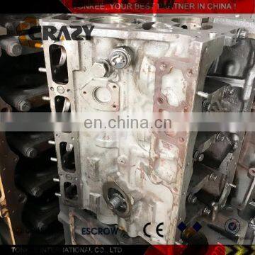 Diesel engine 4LE2 cylinder block, excavator spare parts,4LE2 engine parts