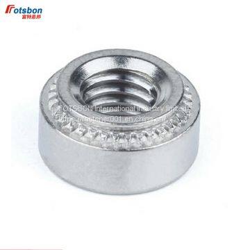 S-256-0/S-256-1/S-256-2 Self-clinching Nuts Zinc Plated Carbon Steel Press In Nuts PEM Standard Factory Wholesales