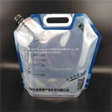 made in China 5L Soft plastic water bags for isolated patients/Hydrogen water bag