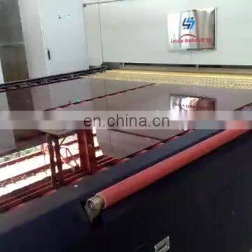 Convection glass tempering oven