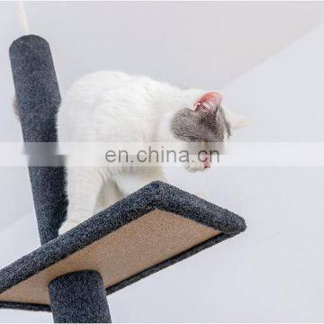 Super Tall Cat Scratching Tree Post Cat Climbing Rack For Grinding/Climbing/Scratching photo-5